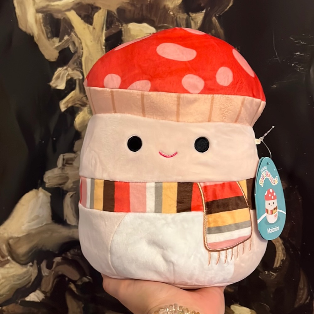 Rare Mushroom Squishmallow Malcolm Harvest Limited Fall Edition
